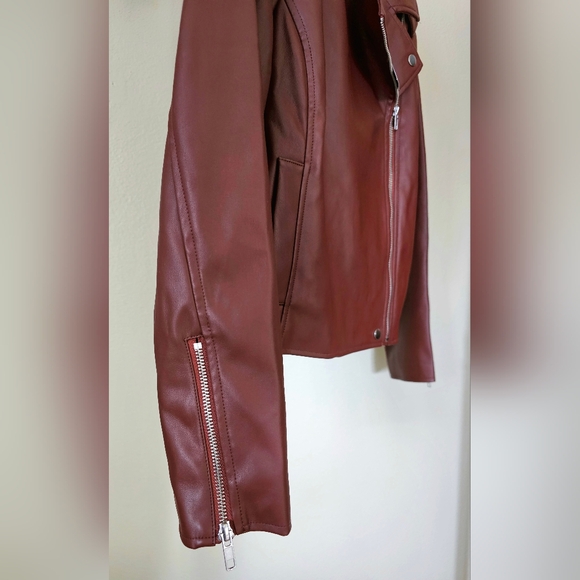 Internation Concepts Faux Leather Jacket - Picture 5 of 10